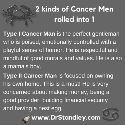 cancer man drstandley men