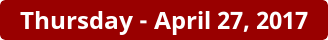 Thursday Daily Horoscope on DrStandley.com