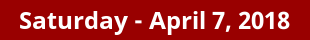 Saturday Daily Horoscope on DrStandley.com