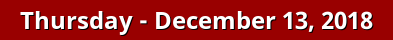 Thursday Daily Horoscope on DrStandley.com