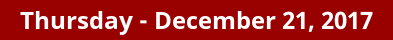 Thursday Daily Horoscope on DrStandley.com