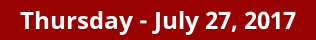 Thursday Daily Horoscope on DrStandley.com