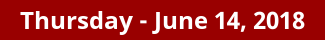 Thursday Daily Horoscope on DrStandley.com