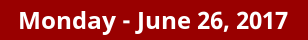 Monday Daily Horoscope on DrStandley.com