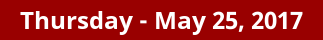 Thursday Daily Horoscope on DrStandley.com