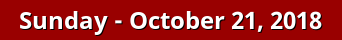 Sunday Daily Horoscope on DrStandley.com