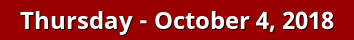 Thursday Daily Horoscope on DrStandley.com