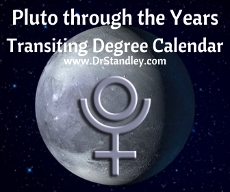 Pluto Moving Through The Signs Calendar DrStandley.com