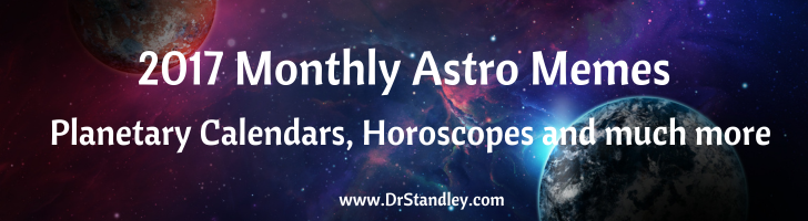 2017 Monthly Astro Memes on DrStandley.com