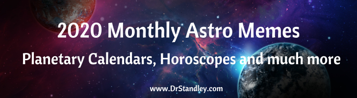 2020 Monthly Astro Memes on DrStandley.com