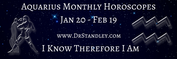 Aquarius Monthly Horoscopes on DrStandley.com.  The most accurate horoscopes on the web!