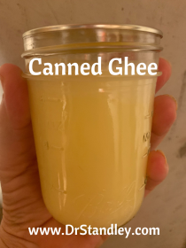 Canned Ghee on DrStandley.com