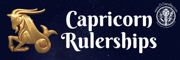 Capricorn Rulerships on DrStandley.com