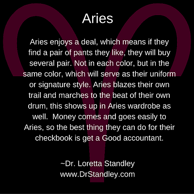 Aries Astro Meme on DrStandley.com - Click and Share!