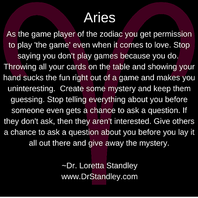 Aries Astro Meme on DrStandley.com - Click and Share!