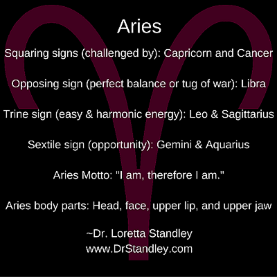 Aries Daily Horoscope June 6 on DrStandley.com