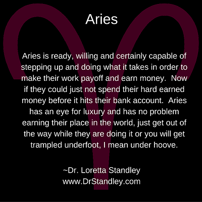 Aries Astro Meme on DrStandley.com - Click and Share!