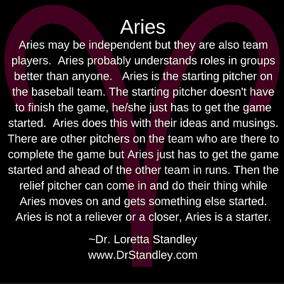 Aries Astro Meme on DrStandley.com - Click and Share!