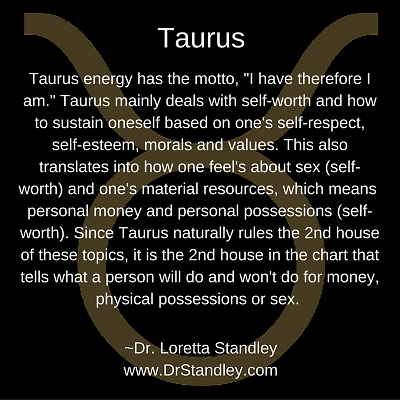 Taurus Astro Meme on DrStandley.com - Click and Share!