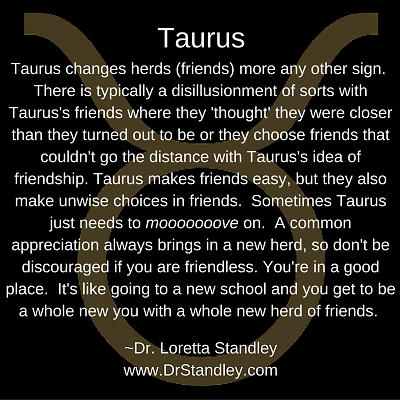 Taurus Astro Meme on DrStandley.com - Click and Share!