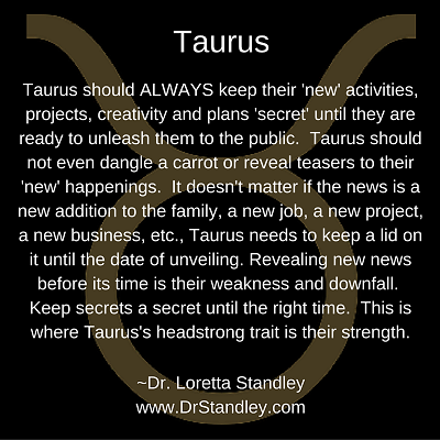 Taurus Astro Meme on DrStandley.com - Click and Share!
