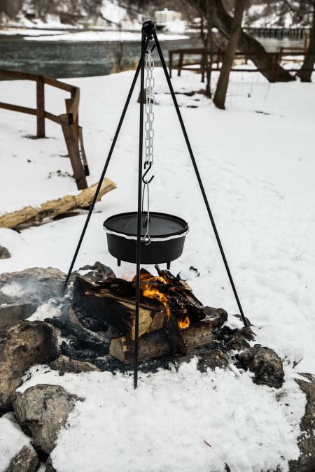 Dutch Oven Tripod Single