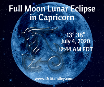 Full Moon Lunar Eclipse in Capricorn 2020 on DrStandley.com
