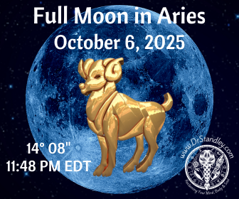Full Moon in Aries at 14 degrees 08 minutes on DrStandley.com