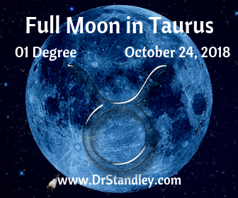 Full Moon in Taurus 2018 on DrStandley.com