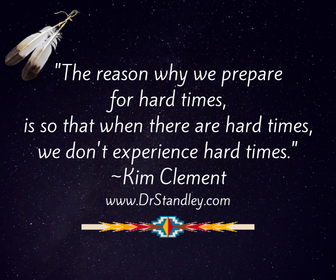 Hard Times Quote by Kim Clement on DrStandley.com