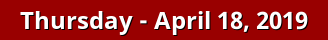 Thursday Daily Horoscope on DrStandley.com