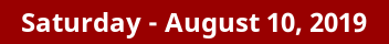 Saturday Daily Horoscope on DrStandley.com
