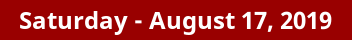 Saturday Daily Horoscope on DrStandley.com