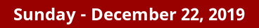 Sunday Daily Horoscope on DrStandley.com