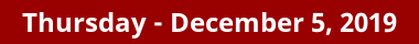 Thursday Daily Horoscope on DrStandley.com
