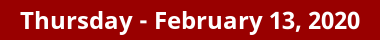 Thursday Daily Horoscope on DrStandley.com