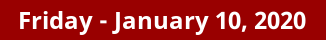 Friday Daily Horoscope on DrStandley.com