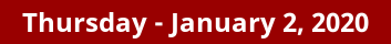 Thursday Daily Horoscope on DrStandley.com