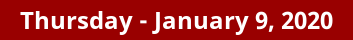 Thursday Daily Horoscope on DrStandley.com