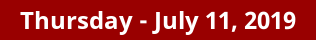 Thursday Daily Horoscope on DrStandley.com