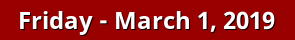 Friday Daily Horoscope on DrStandley.com