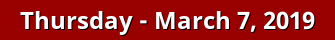 Thursday Daily Horoscope on DrStandley.com