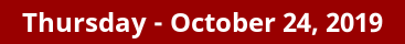 Thursday Daily Horoscope on DrStandley.com