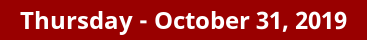 Thursday Daily Horoscope on DrStandley.com