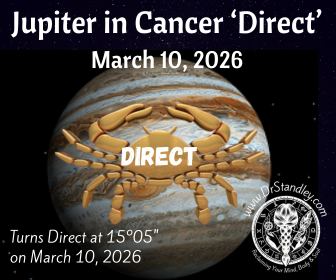 Mercury Trine Jupiter in Cancer 'Direct' 2026 on DrStandley.com