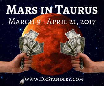 Mars in Taurus transit on DrStandley.com
