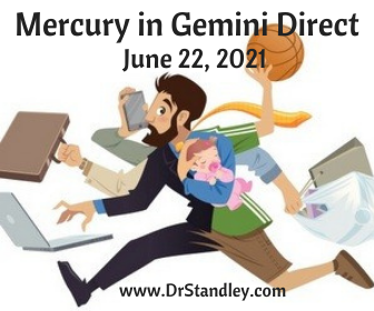 Mercury in Gemini Direct 2021 on DrStandley.com