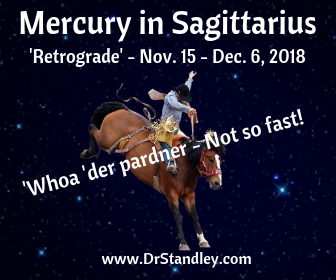 Mercury in Sagittarius Retrograde on DrStandley.com