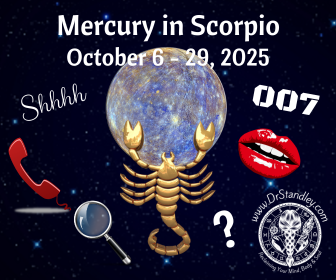 Mercury in Scorpio - October 6, 2025 until October 29, 2025