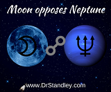 Moon Opposing Neptune on March 20, 2019 on DrStandley.com